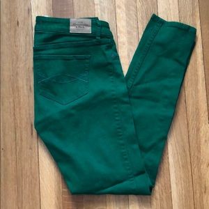 Emerald Green Skinny Jeans